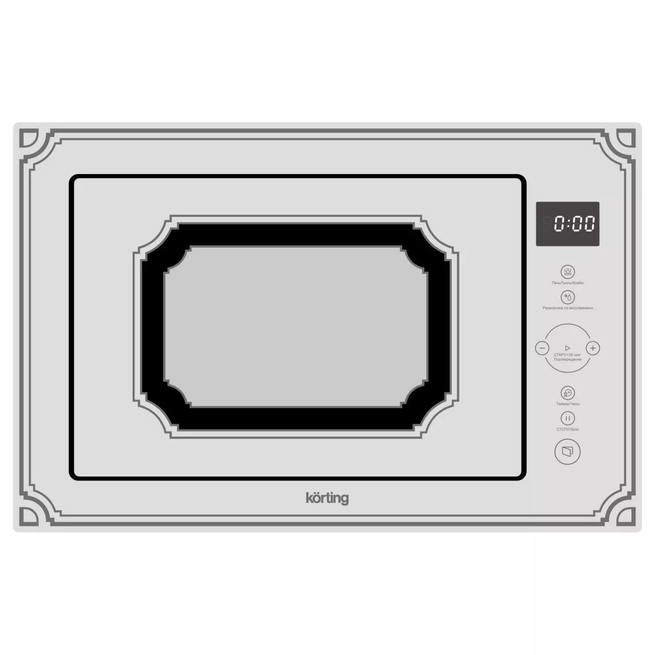 Встраиваемая микроволновая печь Korting KMI 825 RGW RU