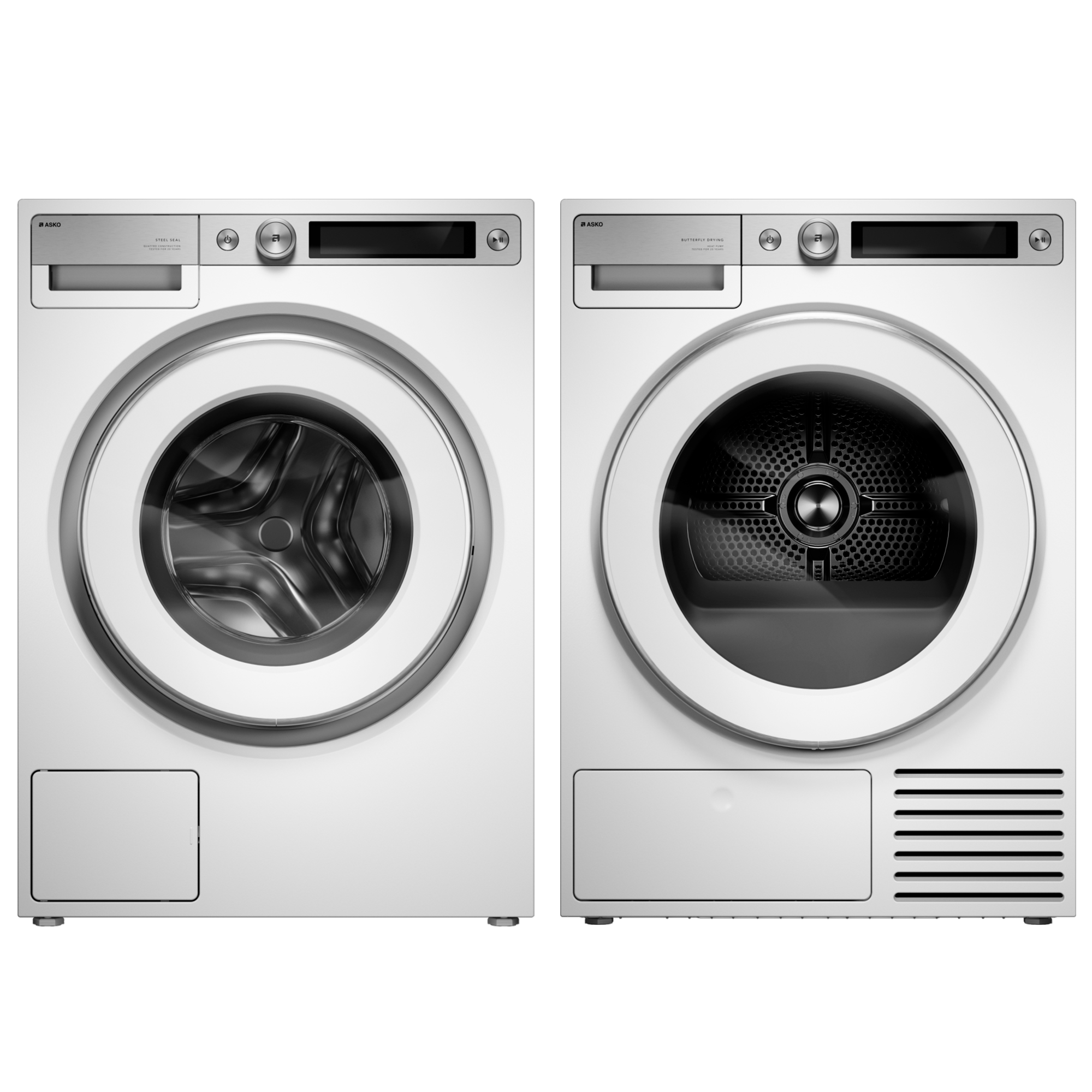 Комплект Asko Стиральная машина W7096XW + Сушильная машина T709HUW